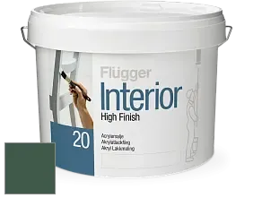 Краска Flugger Interior High Finish 20 акриловая полуматовая эмаль цвет 2508 