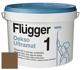 Краска Flugger Dekso 1 ультраматовая краска цвет NCS S 6030-Y10R 