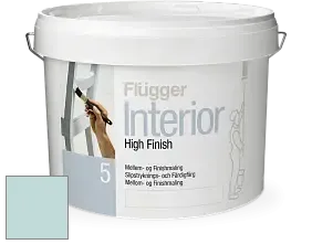 Краска Flugger Interior High Finish 5 матовая акриловая краска-грунт цвет 3493 
