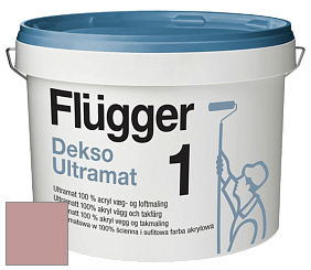 Краска Flugger Dekso 1 ультраматовая краска цвет 3406 