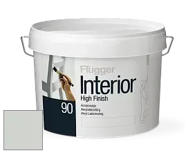 Краска Flugger Interior High Finish 90 акриловая глянцевая эмаль цвет RAL 9018 