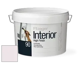 Краска Flugger Interior High Finish 90 акриловая глянцевая эмаль цвет NCS S 0505-R20B 