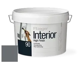 Краска Flugger Interior High Finish 90 акриловая глянцевая эмаль цвет NCS S 6502-B 