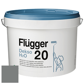 Краска Flugger Dekso H2O 20 полуматовая краска цвет RAL 7037 