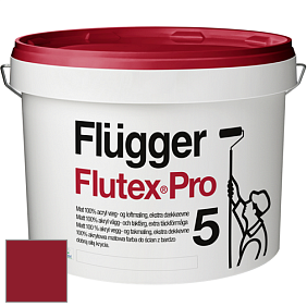 Краска Flugger Flutex Pro 5 матовая краска цвет RAL 3003 