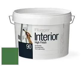 Краска Flugger Interior High Finish 90 акриловая глянцевая эмаль цвет NCS S 3560-G20Y 