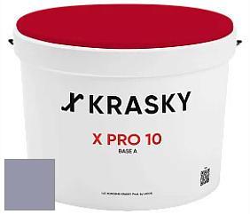 Краска X Pro 10 X Krasky матовая краска для стен и потолков цвет 4436 