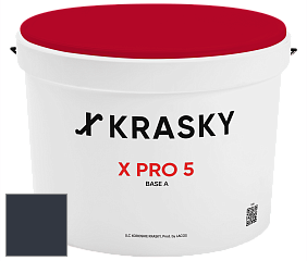 Краска X PRO 5 X Krasky матовая краска для стен и потолков цвет NO.96 
