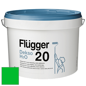 Краска Flugger Dekso H2O 20 полуматовая краска цвет RAL 6038 