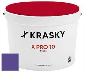 Краска X Pro 10 X Krasky матовая краска для стен и потолков цвет 1447 