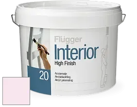 Краска Flugger Interior High Finish 20 акриловая полуматовая эмаль цвет 2421 