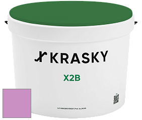 Краска X2B X Krasky глубокоматовая краска для потолков цвет NCS S 1050-R40B 