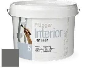Краска Flugger Interior High Finish 5 матовая акриловая краска-грунт цвет NCS S 6502-G50Y 