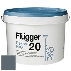 Краска Flugger Dekso H2O 20 полуматовая краска цвет 5528 