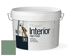 Краска Flugger Interior High Finish 90 акриловая глянцевая эмаль цвет NCS S 4020-G10Y 