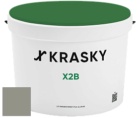 Краска X2B X Krasky глубокоматовая краска для потолков цвет RAL 7030 