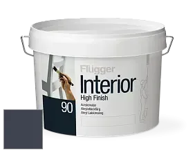 Краска Flugger Interior High Finish 90 акриловая глянцевая эмаль цвет NCS S 8010-R70B 
