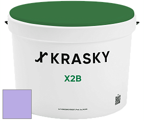 Краска X2B X Krasky глубокоматовая краска для потолков цвет 1444 