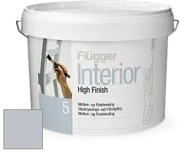 Краска Flugger Interior High Finish 5 матовая акриловая краска-грунт цвет NCS S 2005-R70B 