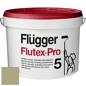 Краска Flugger Flutex Pro 5 матовая краска цвет NCS S 3020-G70Y 