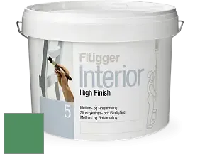 Краска Flugger Interior High Finish 5 матовая акриловая краска-грунт цвет NCS S 3050-G10Y 