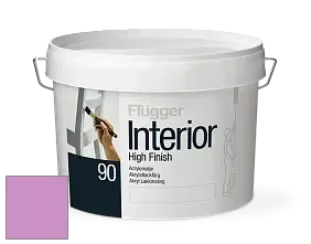 Краска Flugger Interior High Finish 90 акриловая глянцевая эмаль цвет NCS S 1050-R40B 
