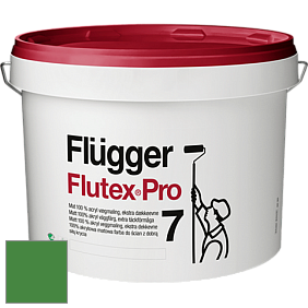 Краска Flugger Flutex Pro 7 матовая краска цвет RAL 6017 