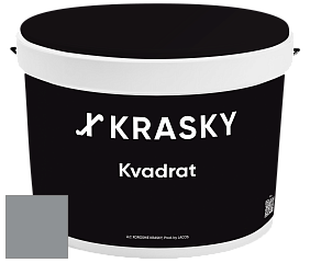 Краска X2B Kvadrat X Krasky матовая краска для потолков глубокого чёрного цвета цвет NCS S 4502-B 