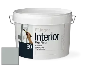Краска Flugger Interior High Finish 90 акриловая глянцевая эмаль цвет 5545 