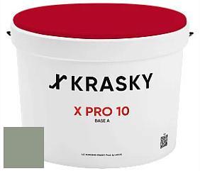 Краска X Pro 10 X Krasky матовая краска для стен и потолков цвет NCS S 4010-G30Y 