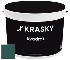 Краска X2B Kvadrat X Krasky матовая краска для потолков глубокого чёрного цвета цвет IN-796 