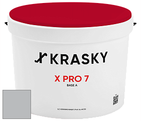 Краска X Pro 7 X Krasky матовая краска для стен и потолков цвет IN-714 