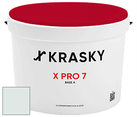 Краска X Pro 7 X Krasky матовая краска для стен и потолков цвет 4482 